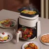 JIMMY AF3 Multi-Functional Air Fryer | Pan Fry 2-in-1 | 1100W | 4L VISIBLE FRYING POT | HD TOUCH DISPLAY